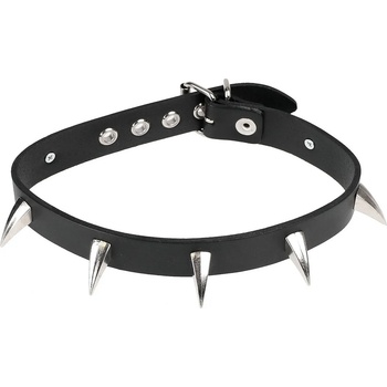 Image 1 of Leather & steel fashion Яка с шипове - lsf9 9