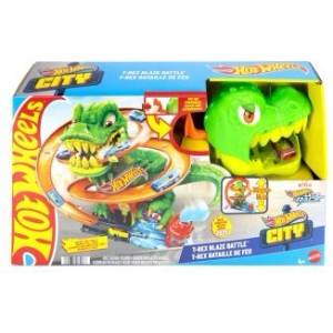 Mattel Hot Wheels: Комплект писта за атака на T-Rex
