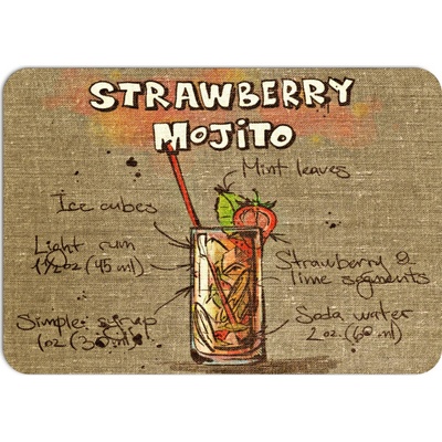 PokojovaDekorace.cz Prostírání 028 Strawberry Mojito 43x30cm