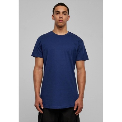 Urban Classics Prodloužené mírně zaoblené pánské triko spaceblue