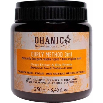 Image 1 of Ohanic Curly Method Възстановяваща маска за къдрава коса, 250 ml