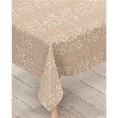 Impol Trade Obrus PVC 203A popínavé vetvičky hnedé návin 20 m x 140 cm
