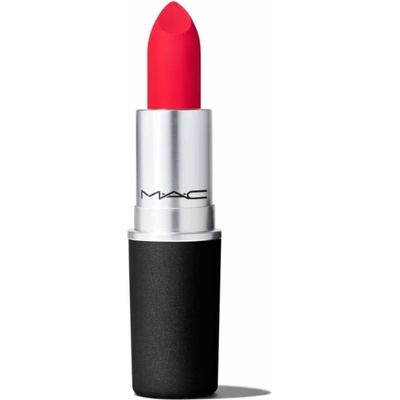 MAC Cosmetics Matná vyživující rtěnka Powder Kiss Lipstick Ruby New 3 g