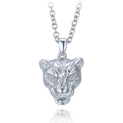Minet Stříbrný náhrdelník puma JMAN0650SN50