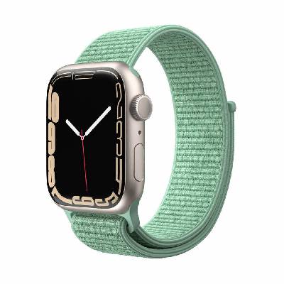 One Sport Loop Band - текстилна каишка за Apple Watch 42мм, 44мм, 45мм, Ultra 49мм (зелен)