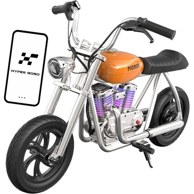 Hyper Gogo elektrická motorka pre deti Cruiser 12 Plus oranžová