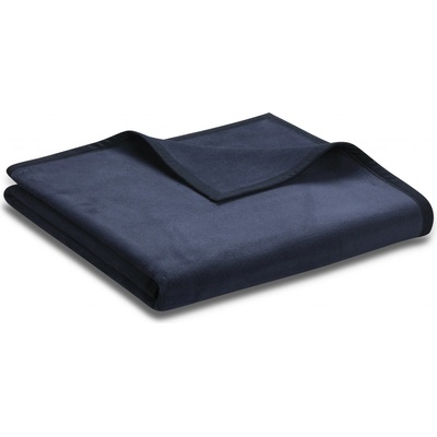 Biederlack Unicolour dunkelblau Deka 100x150