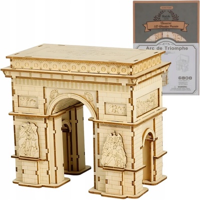 Robotime Drevené 3D puzzle Víťazný oblúk 118 ks