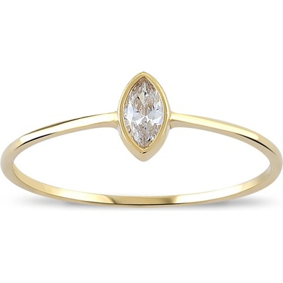 Lillian Vassago Zlatý prsteň so zirkónom LLV06 GR037Y