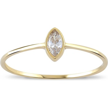 Lillian Vassago Zlatý prsteň so zirkónom LLV06 GR037Y