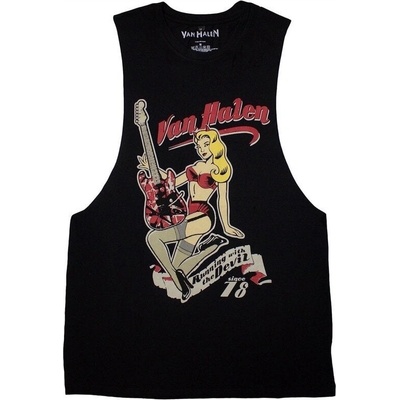 Van Halen Running With The Devil Vest Black S Риза (VHVEST30MB01)