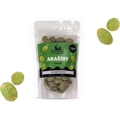LIONFOOD Arašídy Wasabi 100 g