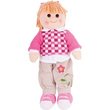 Bigjigs Toys látková Melanie 38 cm