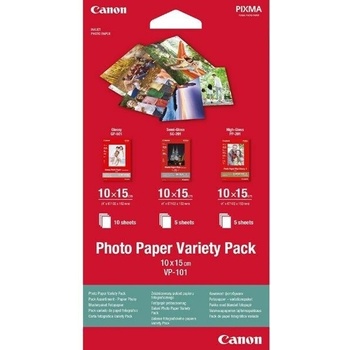 Canon VP-101S Variety Pack 10x15 cm/20 BS0775B079AA