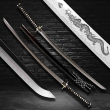 Japan Swords katana Manji dragon horimono