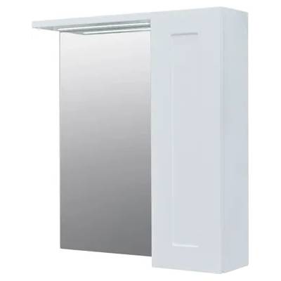 VISOTA МЕБЕЛ ЗА БАНЯ ЛИЛИ 60 С ОГЛЕДАЛО И led ОСВЕТЛЕНИЕ 60х15, 3х65 ДЕСЕН