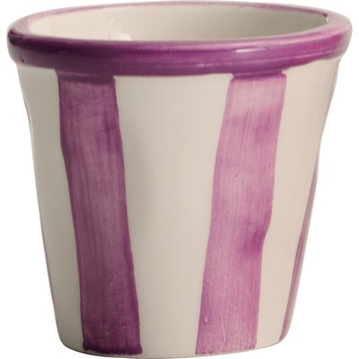 Zafferano Чаша халба Lido Righe раирана 70 мл аметистова (RIG0006)