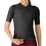 Castelli Дамска фланелка с къс ръкав за колоездене Castelli Women's Espresso 2 Jersey Cycling jersey - Black (156-2747-0215)
