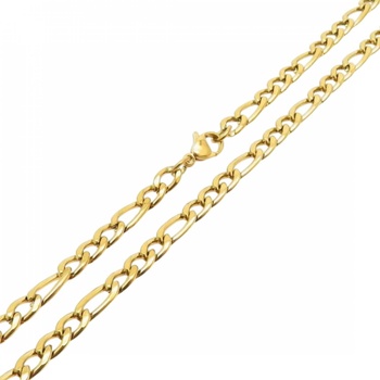 HARAHU Мъжка верижка ot-34263 - Златна / 50см kp34263 (ot-34263)