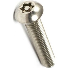 Šroub TORX půlkulatá hlava ISO 7380TX bezpečnostní M8x25 ISO 7380 A2 SECURITY