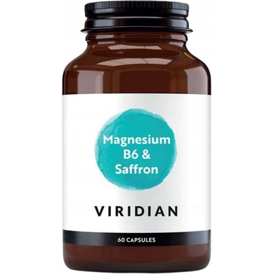 Viridian Horčík, B6 & Šafran 60 kapsúl