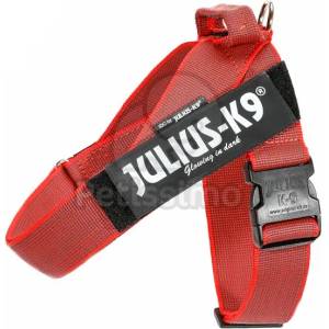 Julius-K9 IDC нагръдник, червен 0-размер