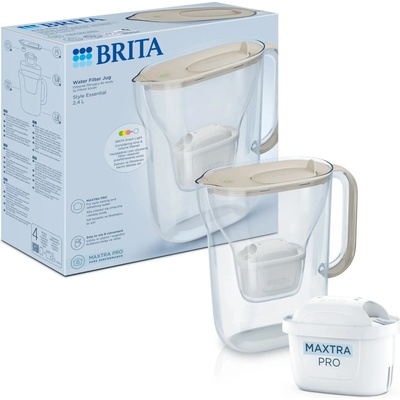 Brita Style Essential 2,4 l pieskova + filter PO