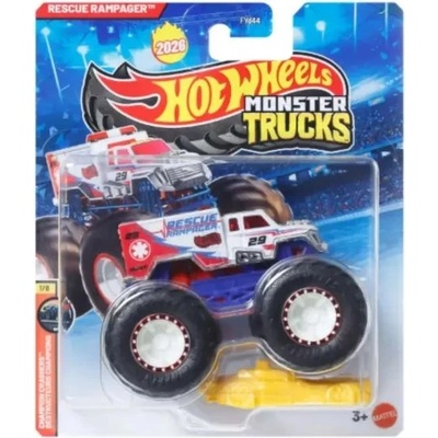 Mattel Hot Wheels: Камиони чудовища количка - Rescue Rampager (JHY29)