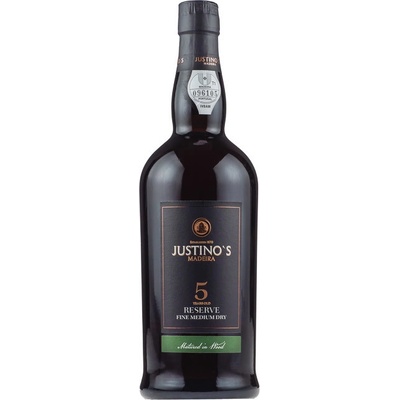 Justino's Madeira Reserve Fine Medium Dry 5y 19% 0,75 l (čistá fľaša)