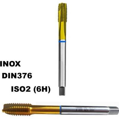 Závitník strojní M18 HSSE TiN ISO2 (6H) DIN376 s lamačem třísek INOX , FANAR D2-113801-0180