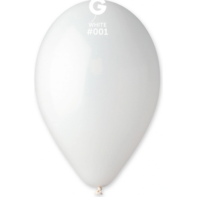 Gemar Balónik pastelový biely 30 cm