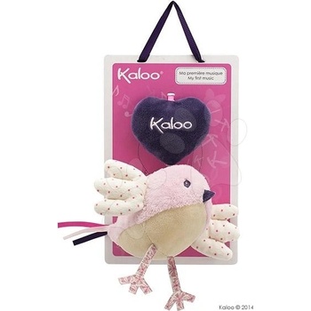 Kaloo 969875 zpívající plyšový ptáček Petite Rose-Music Bird