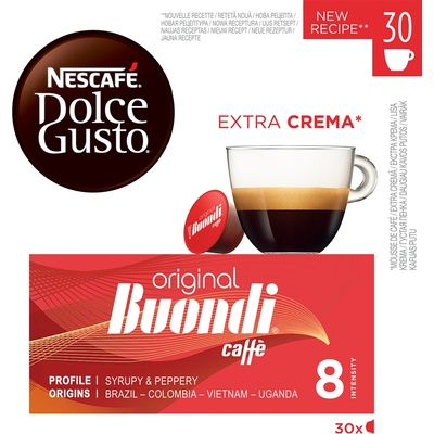 NESCAFÉ Кафе капсули NESCAFE Dolce Gusto Espresso Buondi Magnum, 30 напитки (12583806)