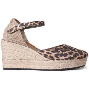 TONI PONS Lagos Wedge Espadrilles - Brown (Leopard)