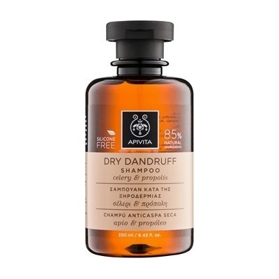 Apivita Propoline Shampoo proti lupům pro mastné vlasy Dermatologically Tested Cedar & Propolis 250 ml