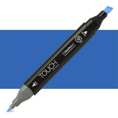 Lihová fixa TOUCH oboustranná Fine & Chisel, Brilliant blue (PB74)