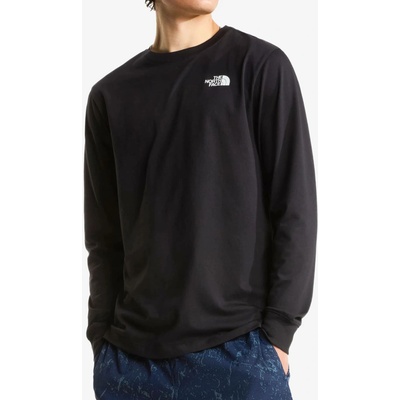 Longsleeve The North Face Evolution Box Nse Regular LS black/white