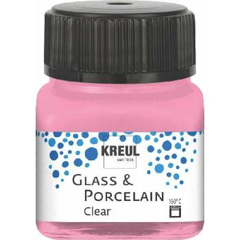 Kreul Clear Боя за стъкло и порцелан Rose 20 ml 1 бр (16294)