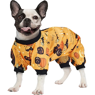 Guirca Комбинезон за кучета - Хелоуински тикви Костюми за кучета: M