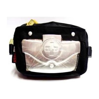 Maxima Чанта за кръст с 1 преграда, 2 джоба, 1 секретен джоб и метален протектор 25х19х11см