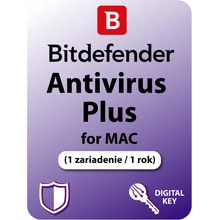Bitdefender Anti Virus Mac 1 lic. 12 mes.