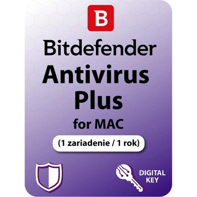 Bitdefender Anti Virus Mac 1 lic. 12 mes.