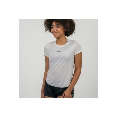 NEBBIA FIT Activewear tričko “Airy” s reflexným logom biela