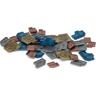 Stonemaier Games Vantage: Metal Coins