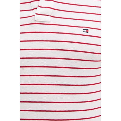 Tommy Hilfiger тениска с яка мъжка от памук с еластан (MW0MW17770.)