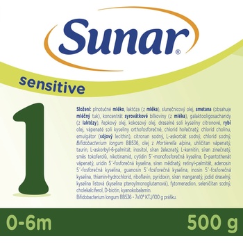 Sunar 1 Sensitive 6 x 500 g