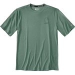 Carhartt Мъжка тениска Carhartt Force Sun Defender S/S T-Shirt - Green Slate Heather - размер M (216-5776-0312)