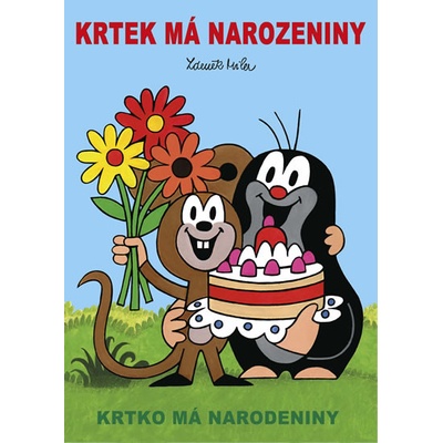 Krtek má narozeniny omalovánky A4 Miler Zdeněk