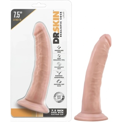 Dr. Skin Realistisch Dildo With Suction Cup 7''