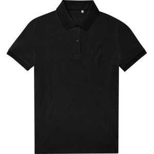 B&C Collection B&c my eco polo 65/35 women / Дамска поло тениска с къс ръкав - черна m (01w46500202)